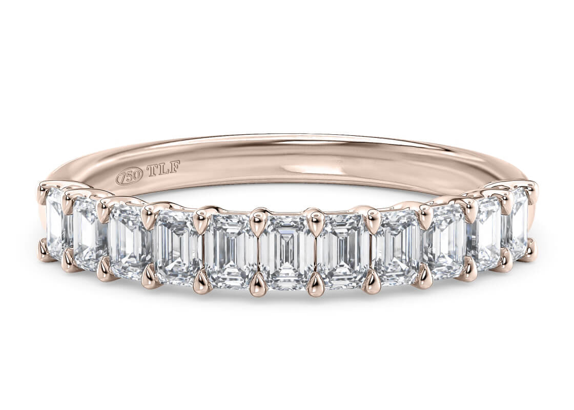 Baguette Diamond Claw Set Ring