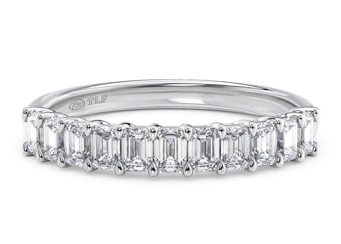 Baguette Diamond Claw Set Ring