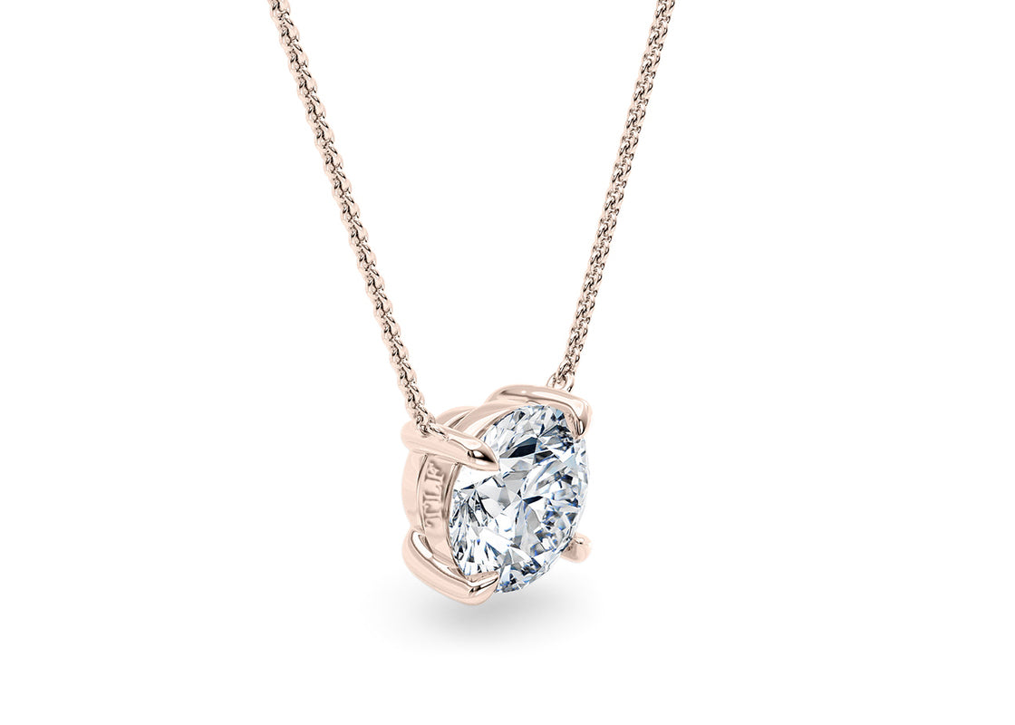 Round Diamond Singularity Pendant