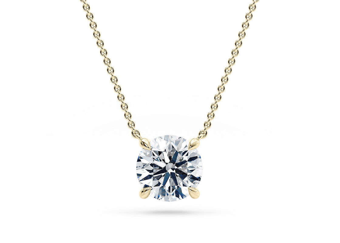 Round Diamond Singularity Pendant