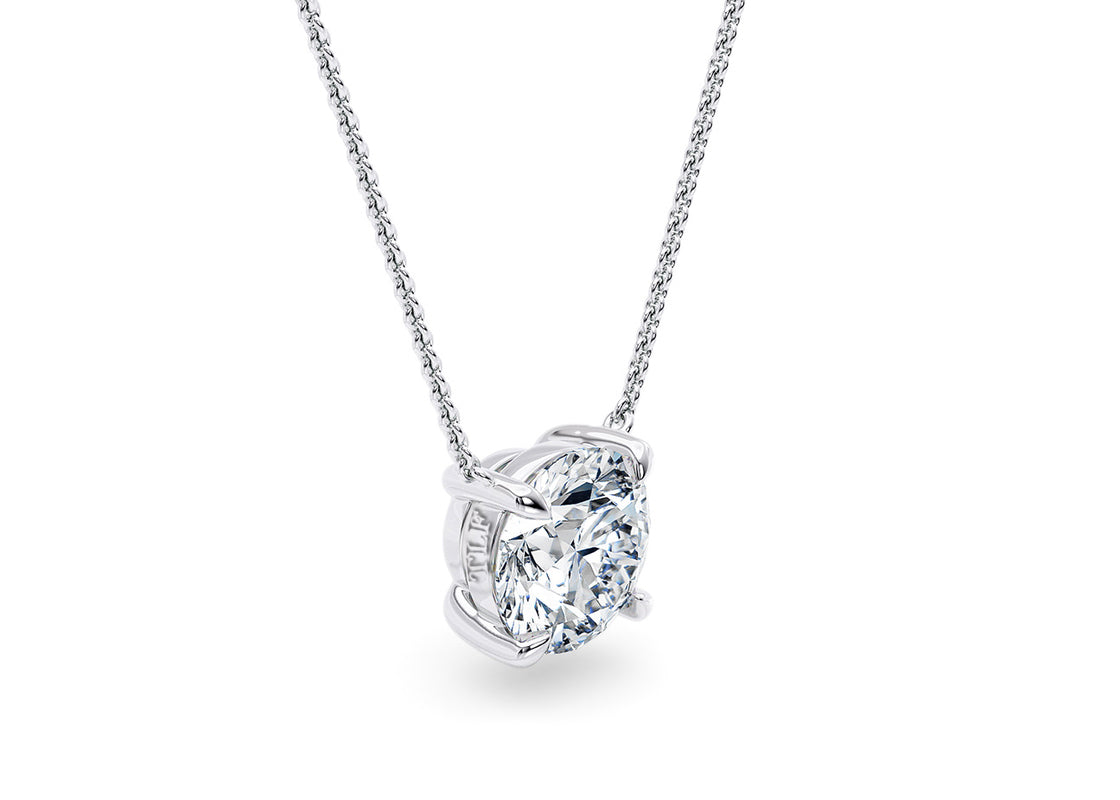 Round Diamond Singularity Pendant