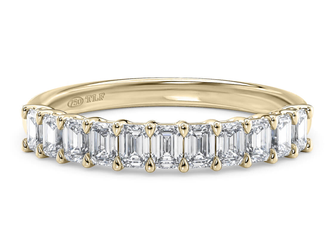 Baguette Diamond Claw Set Ring